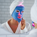 Maschera a luce LED blu CurrentBody Skin