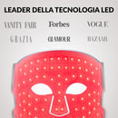 Maschera LED viso a luce rossa CurrentBody Skin