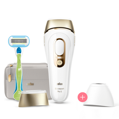 BRAUN Silk-Expert Pro 5 PL5124 - Epilatore a luce pulsata