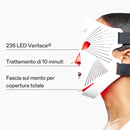 Vista laterale della maschera viso LED CurrentBody Serie 2 