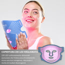 Maschera a luce LED blu CurrentBody Skin