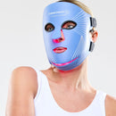 Maschera a luce LED blu CurrentBody Skin
