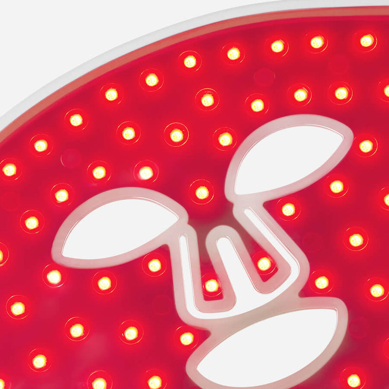Maschera LED viso a luce rossa CurrentBody Skin