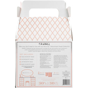 Collezione di testine a microaghi BeautyBio GloPro