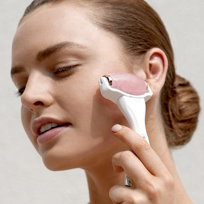 Testina BeautyBio GloPRO® al quarzo rosa