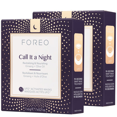 2 pacchi da 7 di Maschere Call it a Night UFO quando acquisti FOREO UFO