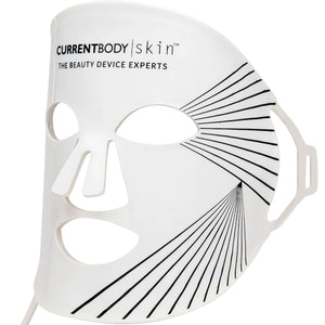CurrentBody Skin LED Light Therapy Mask + CurrentBody Skin Hydrogel Mask (5 Pack)