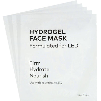 Maschera di fototerapia a luce LED CurrentBody Skin  + 3 Maschere Hydrogel