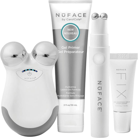 Kit completo di microcorrente per viso e occhi NuFACE