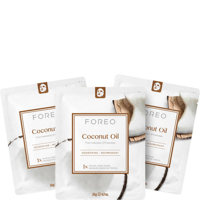 GRATIS Maschere FOREO nutriente all'olio di cocco (dal valore di 19 €)