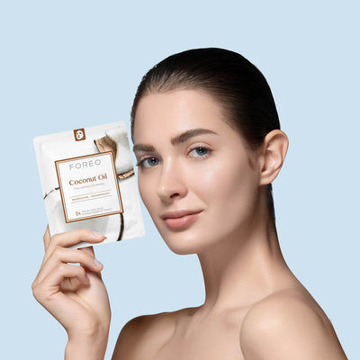 GRATIS Maschere FOREO nutriente all'olio di cocco (dal valore di 19 €)