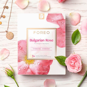 FOREO Bulgarian Rose Moisture-Boosting Sheet Face Mask