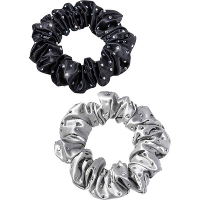 slip® Crystal Large Scrunchie Set - Moonlight