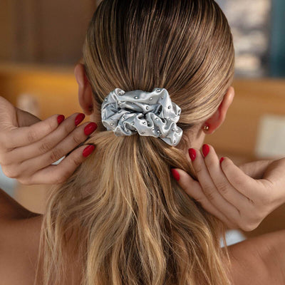 slip® Crystal Large Scrunchie Set - Moonlight