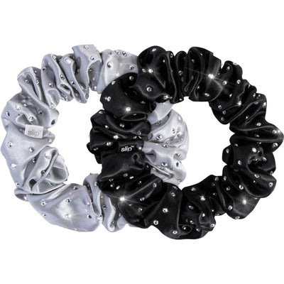 slip® Crystal Large Scrunchie Set - Moonlight