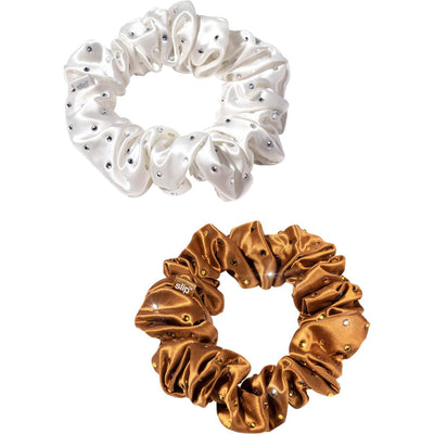slip® Crystal Scrunchie Set - Stardust