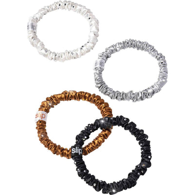 slip® Crystal Skinny Scrunchie Set - Disco Fever