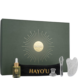 Hayo'u The Complete Clear Quartz Gua Sha Collection