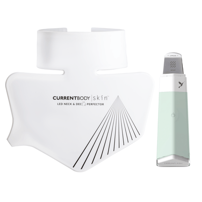 Maschera LED Collo e Décolleté CurrentBody Skin & DermaFlash DermaPore