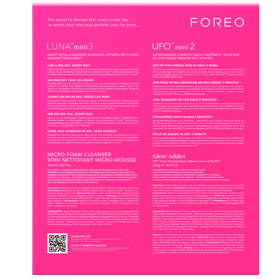 Set FOREO Skin Supremes LUNA™ mini 3 & UFO™ mini 2