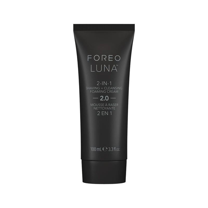 Micro-schiuma in Crema 2 in 1 per la rasatura e la detersione 2.0 FOREO LUNA (100ml)