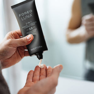 Micro-schiuma in Crema 2 in 1 per la rasatura e la detersione 2.0 FOREO LUNA (100ml)
