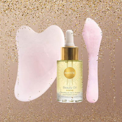 Hayo'u Rose Gua Sha Gift Set