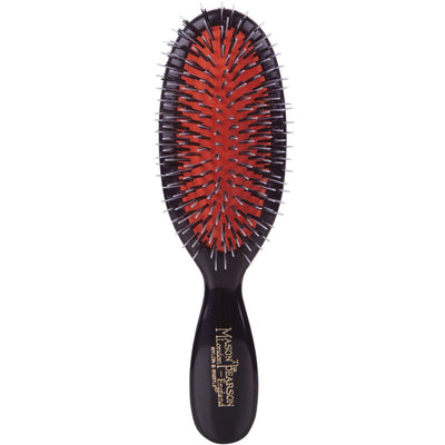 Spazzola per capelli tascabile Mason Pearson con setole in nylon (BN4)