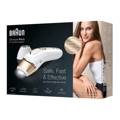 BRAUN Silk-Expert Pro 5 PL5124 - Epilatore a luce pulsata