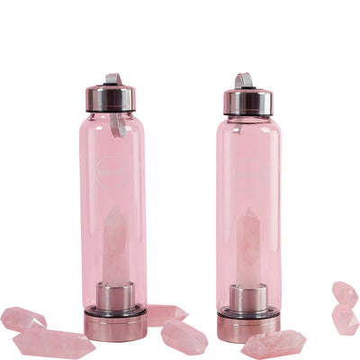 Skin Gym Rose Quartz Crystal Bottle