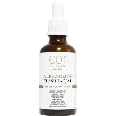 Siero viso 3 in 1 001 Skincare Alpha-Glow Flash