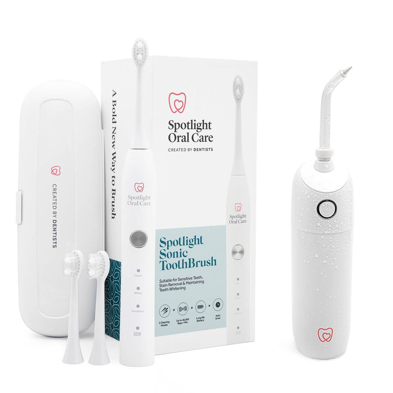 Kit Spazzolino Sonico  +  Idropulsore Spotlight Oral Care