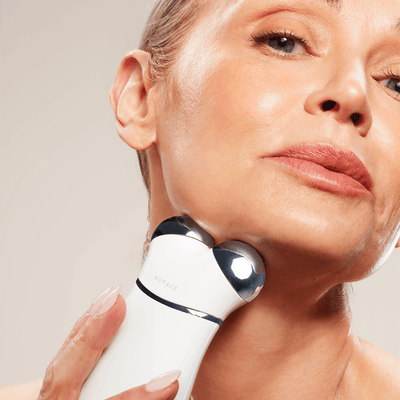 NuFACE TRINITY+ Dispositivo Tonificante e Testina Riduzione Rughe